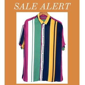 Zara Color Stripe Shirt